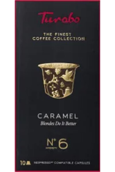 TURABOĞLU Capsule Cafea Turabo Caramel 10 Capsule Compatibile Nespresso