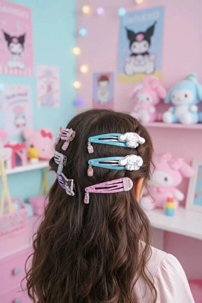 SANRIO Lisanslı Hello Kitty Ve Arkadaşları Sweet Factory Serisi Figürlü Saç T...