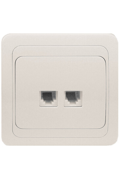 Evotools ST Telephone Socket Double 10 A