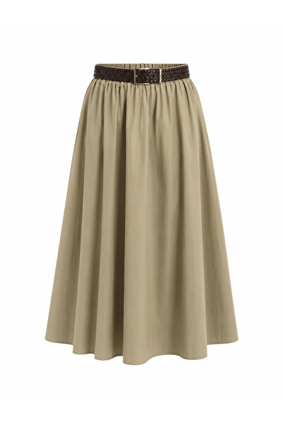 Serpirella Butik Φούστα με κορδόνι με ζώνη