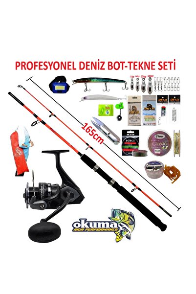 Oslo Okuma Wave Power 6000 165cm 100-250gr Kendo Holiday Boat Profesyonel Den...