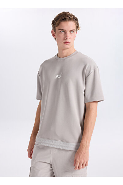 GMG FIRENZE Bisiklet Yaka Taş Erkek T-Shirt GU26MSS03001