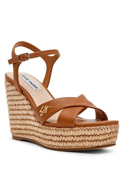 Steve Madden Taba Kadın Deri Topuklu Ayakkabı CYLO TAN