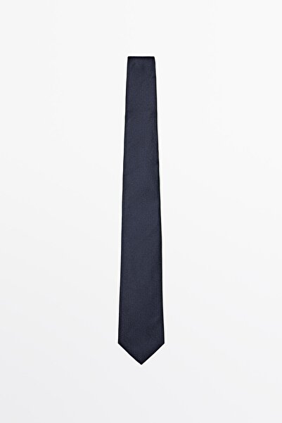 Massimo Dutti %100 has ipek puantiye desenli kravat