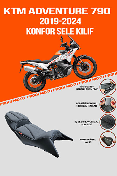 PROOFMOTO Ktm Adventure 790 (2019 - 2024) Compatible Comfort Seat Cover