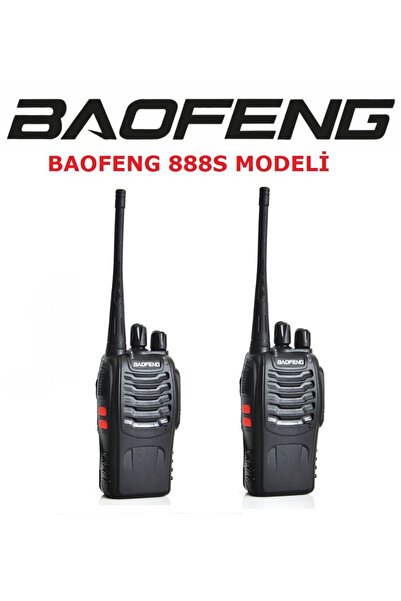 BAOFENG Telsiz Zt-v68 Cy 999s 2 ADET Telsiz Kulaklık Hediyeli