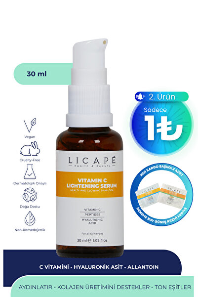 Licape C Vitaminli Aydınlatıcı Serum 30 ml