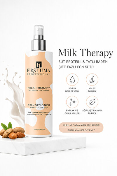 First Lima Professional Saç Bakım Sütü Süt Proteinli Yumuşatıcı Ve Kolay Tara...