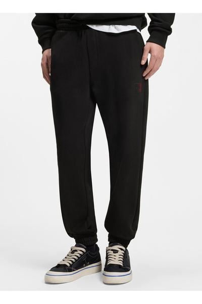 HUGO Siyah Erkek Relaxed Sweatpant 50553146_Danopan