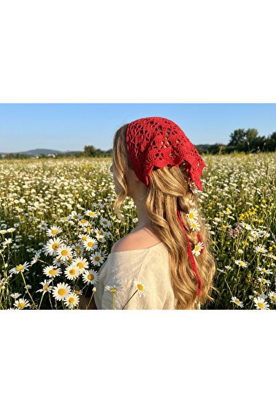 MÜÜ TASARIM Örgü Bandana, Saç aksesuarı