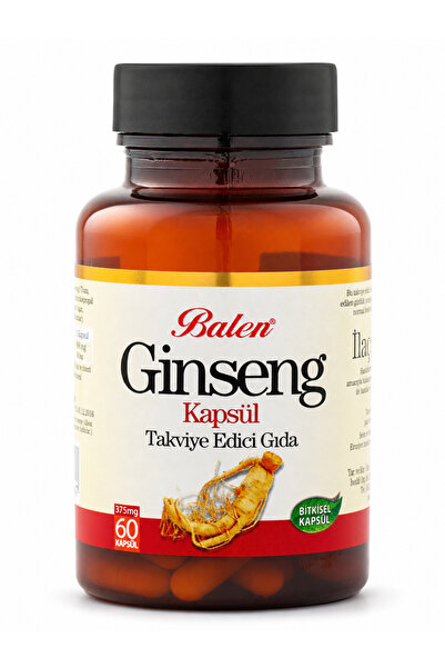 Balen GİNSENG KAPSÜL 375 MG*60
