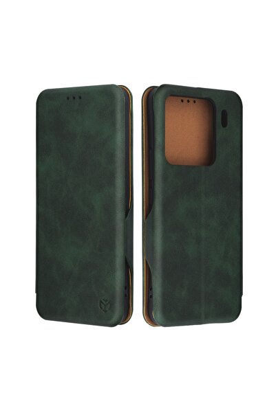 Techsuit Husă pentru Xiaomi 15 Pro - Safe Wallet Plus - Verde