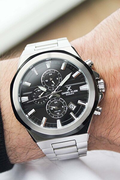 Daniel Klein ساعة يد رجالية بحزام فولاذي DK299922