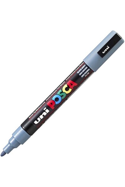 Uni Posca Posca PC-5M Marker, medium tip 1.8-2.5 mm, blue-grey