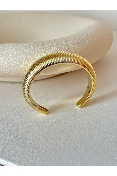 YOUES JEWELRY Kadın Kalın Kelepçe Bileklik Akrilik Kelepçe Bileklik