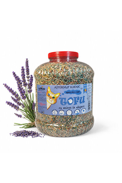 Vitamix Tofu ecoMiau – Biodegradable cat litter, Lavender, 17 Liters