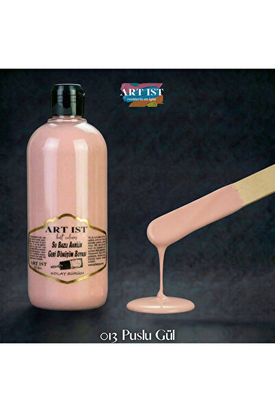 ART IST Geri Dönüşüm Boyaları 500ml - 013 PUSLU GÜL