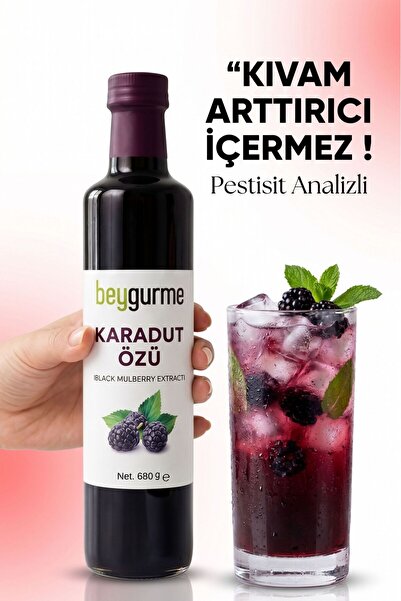 BEYGURME Karadut Özü 680gr (PESTİSİT VE AĞIR METAL ANALİZLİ)