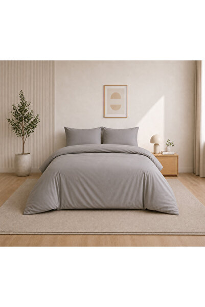 Liz Line Gray double bed linen, sheet 240x240cm, "Monochrome" collection made...