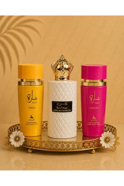 Ayelet Set 3 Parfumuri Orientale de Dama - Sara Two + Oud Romancia + Sara Candy