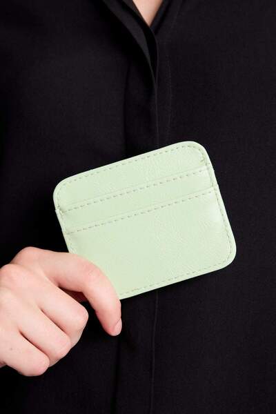 DeFacto Women's Faux Leather Card Holder H0950Axns