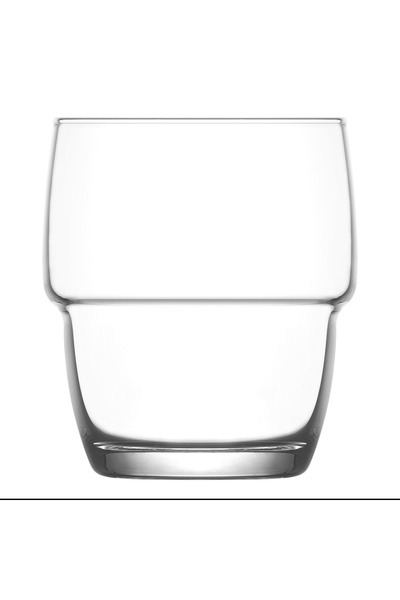 LAV Galata Glass Whiskey Glass Set of 6 285 ml (Soft Drink/Water Glass)