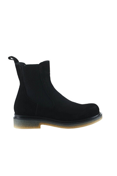 Bueno Shoes Black Suede Women's Flat Boots 01Wt3101