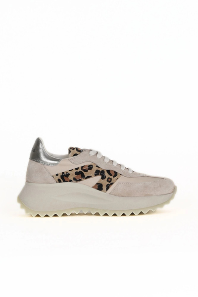 Bueno Shoes Beige Multi Leather Women's Sports Shoes 01We5001