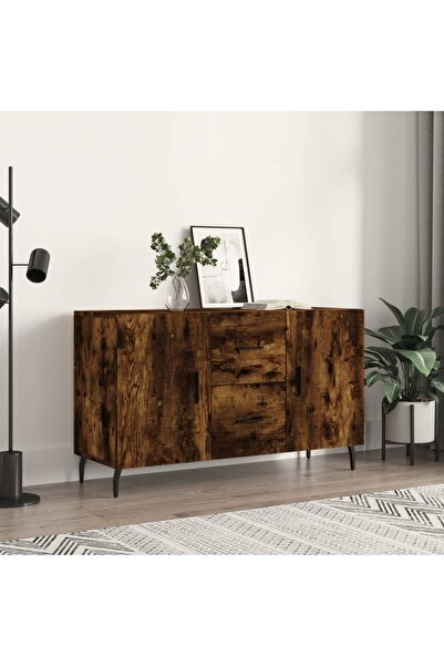 Concept Servantă, stejar fumuriu, 100x36x60 cm, lemn compozit