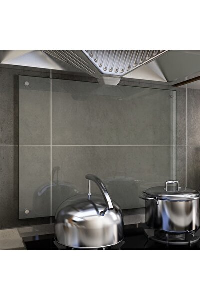 Concept Panou antistropi bucătărie transparent 80x60 cm sticlă securiz.
