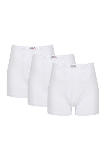 THERMOFORM Pantaloni scurți pentru bărbați Bamboo, alb, pachet de 3