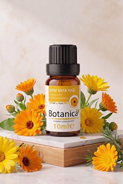 botanica %100 Doğal Aynısefa Yağı (Calendula) 10 ml - Hassas Cilt Yatıştırıcı...