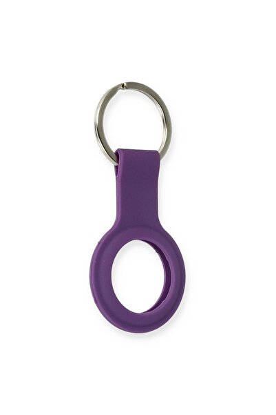 ALVERA COLLECTION Airtag Silicone Case - Purple