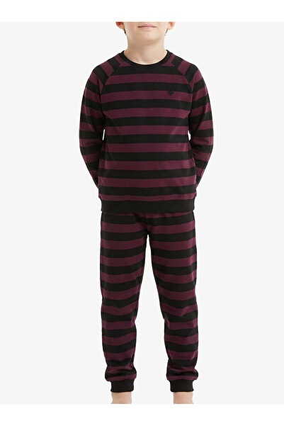Blackspade Erkek Çocuk Termal Pijama Takımı 40848 - Siyah