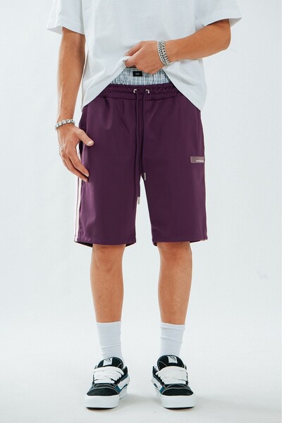 Ofclman Worldwide Pantaloni scurți pentru bărbați cu bandă laterală US3422MR