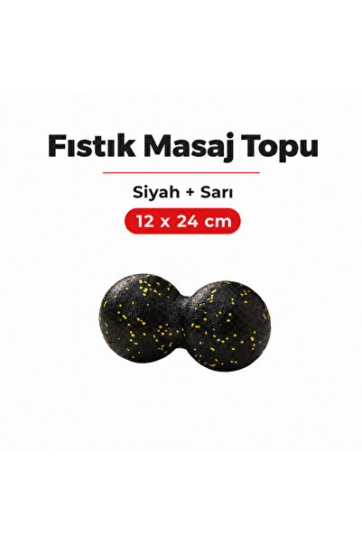 Actifoam Siyah  Fıstık Masaj Topu