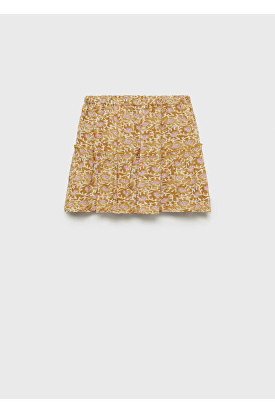 MANGO Kids Kısa kloş etek