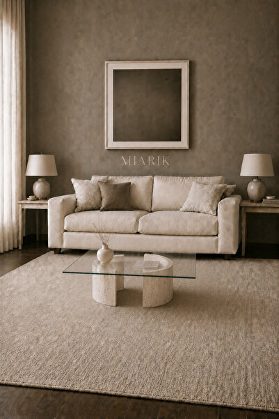 MIARIK DESIGN Traverten 2 Kabuk Ayaklı Orta Sehpa
