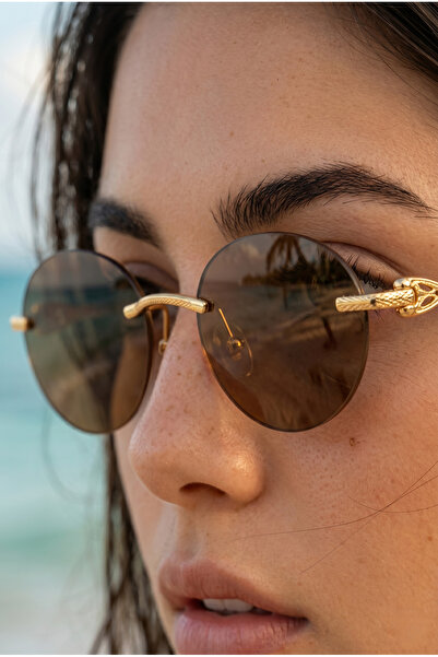 MONAL EYEWEAR Tifi Women's Sunglasses Oval Model Thin and Light