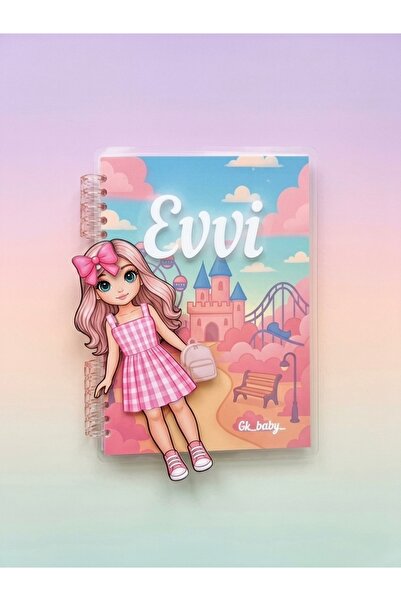 bu bir test markasıdır 🎀 Evvi Giydirme Kitabı – Cırt Cırtlı Oyun Kitabı