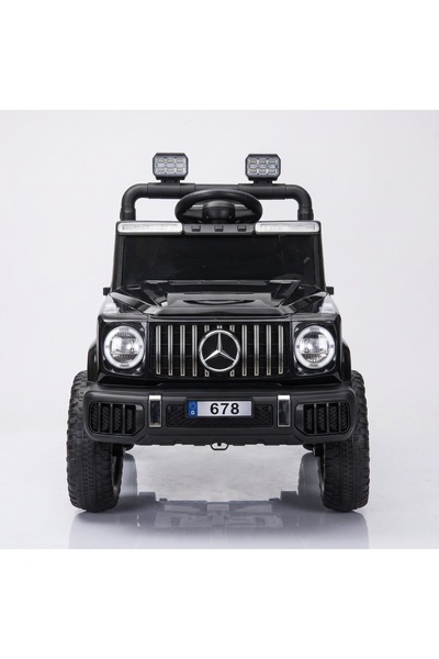 Primo Plus Mercedes-Benz G-Wagon Style Ride-On Car for Kids - Electric 12V Ba...
