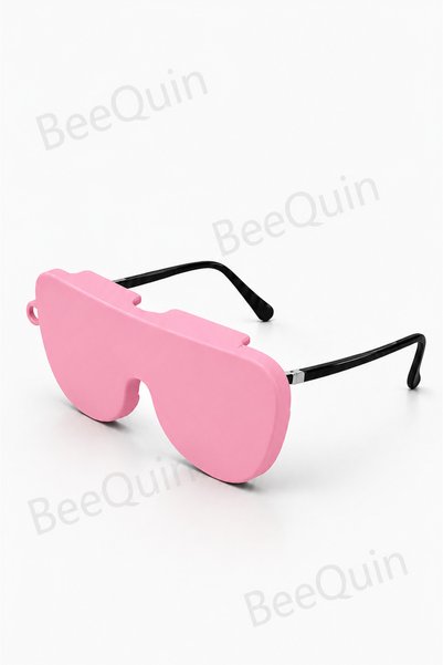 BeeQuin Silicone Sunglasses Container Case Anti-Scratch Glass Protector Folda...