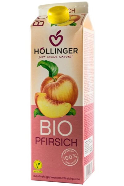 Hollinger Nectar organic de piersici, 1000ml