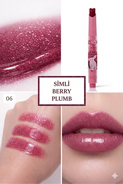 Kozmetik Magic Case SİMLİ Kalpli Jelly Lipstick - 06 Magic Case