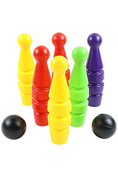 Universul Jucăriilor Set Bowling pentru Copii – 6 Popice și 2 Bile