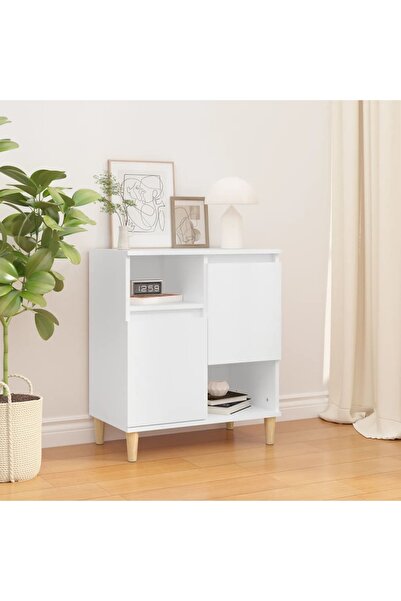 Concept Servantă, alb, 60x35x70 cm, lemn prelucrat