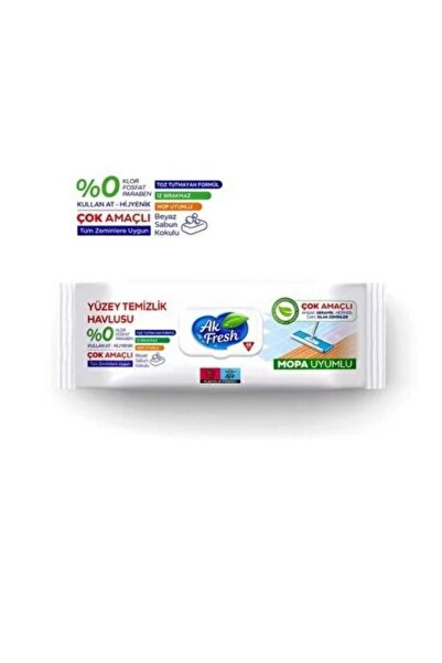 Zariff Evim Mop Ak Fresk Mop Havlusu Islak Mendil 40 Lı Ürün Islak Bezdir Mop...