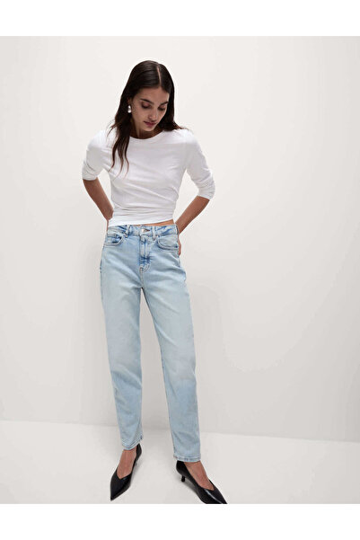 Marks & Spencer Yüksek Bel Mom Jean Pantolon