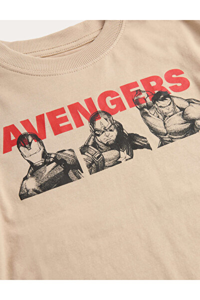 Marks & Spencer 2'li Marvel T-shirt Seti