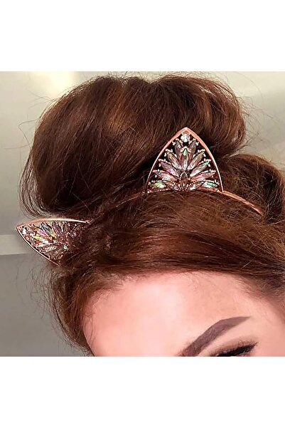 Arabest Cat Ear Headband with Accents for Festive Outfits Lightweight and Por...